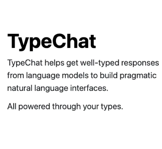 Cover image for: TypeChat: Define Schemas for Your OpenAI Prompts